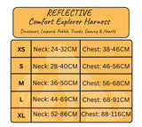 Reflective Comfort Explorer Harness with Dinosaur Theme by Pookie Pets