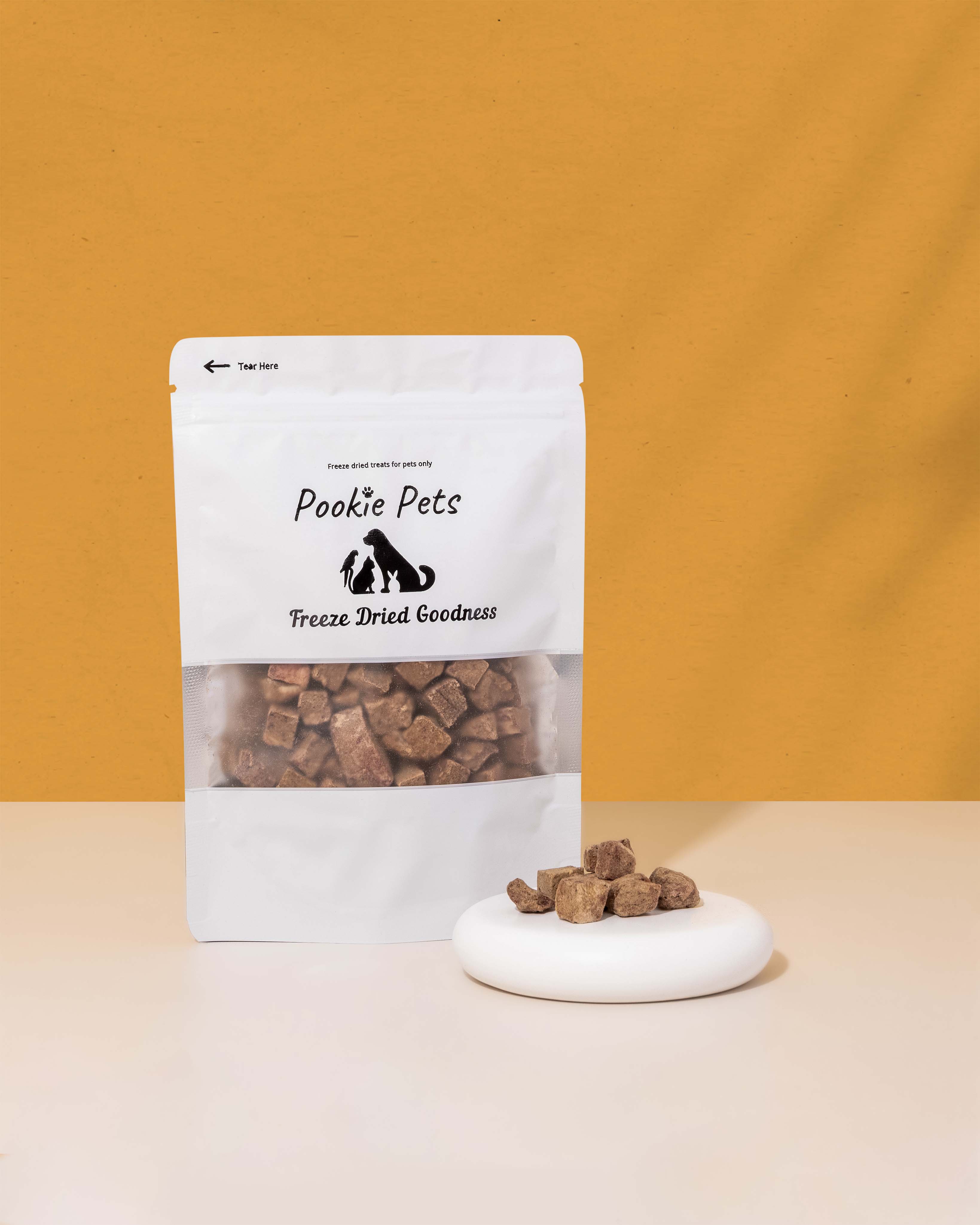 Australian freeze dried veal liver dog treats high protein and healthy