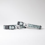 Adjustable Comfort Collar in Monsteras Print by Pookie Pets