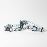 Aqua Monsters Adjustable Comfort Collar for Pets by Pookie Pets