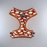 REFLECTIVE Adjustable Comfort Dog Harness: TRUCKS