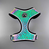 REFLECTIVE Adjustable Comfort Dog Harness: PEBBLES