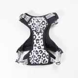 REFLECTIVE Comfort Explorer Dog Harness: LEOPARD PRINT Pattern