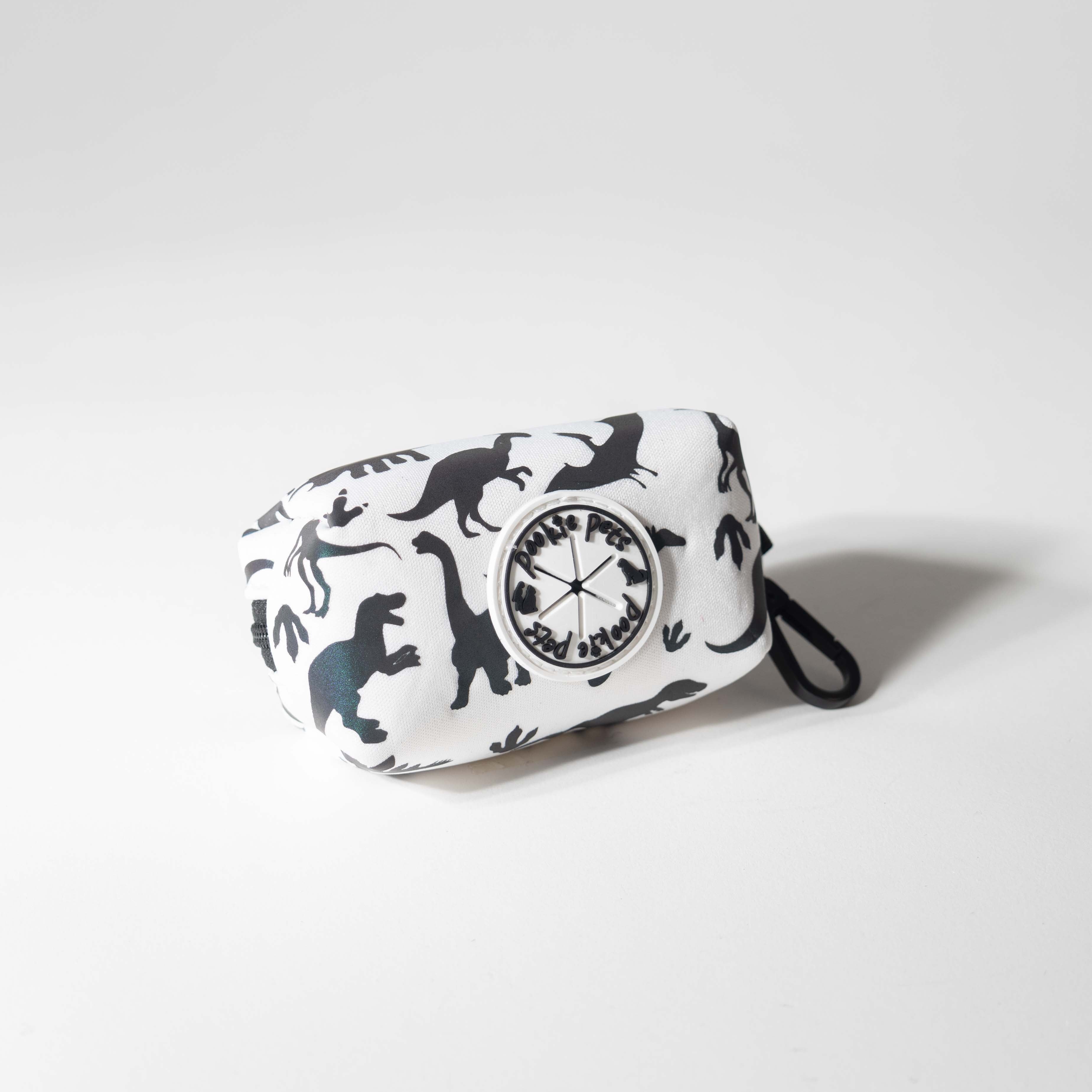 Reflective Poop Bag Dispenser with Dinosaur Design - Pookie Pets