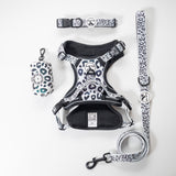 REFLECTIVE Comfort Explorer Dog Harness: LEOPARD PRINT Pattern