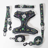 Adjustable Comfort Dog Harness: DRINKS Pattern