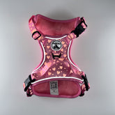 Reflective Comfort Explorer Harness with Heart Patterns | Adjustable Harness | Pookie Pets