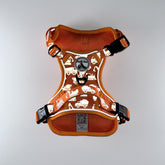 REFLECTIVE Comfort Explorer Dog Harness: TRUCKS Pattern