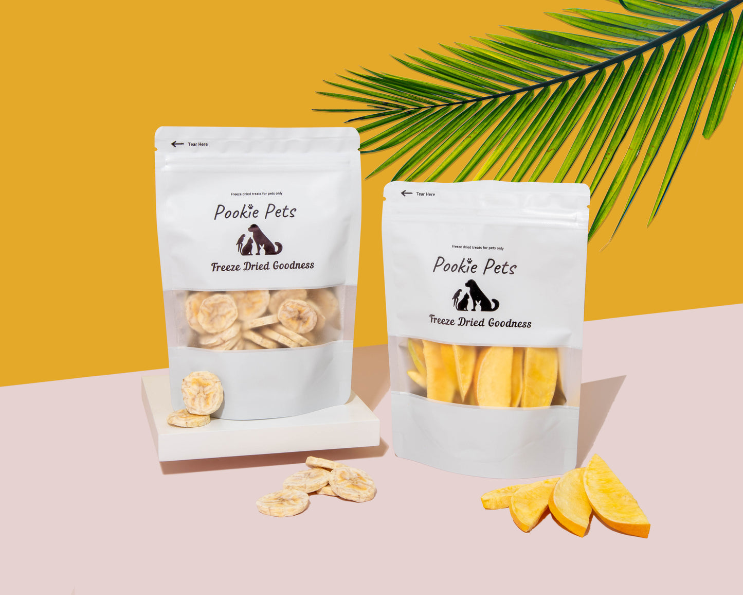 Freeze-Dried Mango Cubes for Pets – Sweet, Tropical & Nutrient-Rich