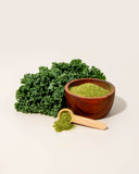 Freeze-dried kale powder for pets – raw, nutrient-rich green powder in a resealable bag by Pookie Pets