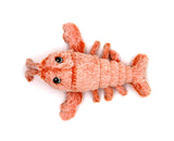 moving lobster toy for cats with realistic flipping action