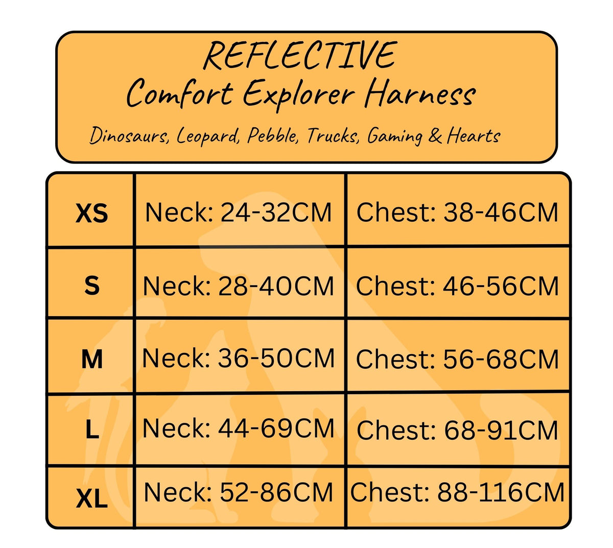 REFLECTIVE Comfort Explorer Harness: PEBBLES