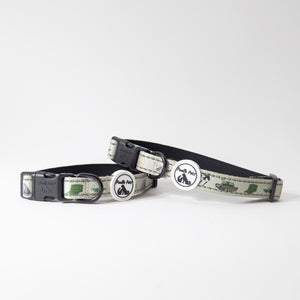 Adjustable Comfort Dog Collar - ARMY Pattern