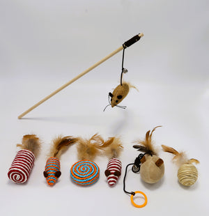 Cat Teaser 7 Toy Set