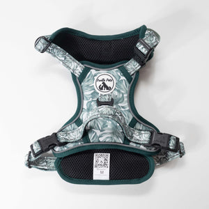 Comfort Explorer Dog Harness: MONSTERAS Pattern