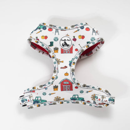Adjustable Comfort Harness in FARM - Secure and Stylish Pet Harness - Pookie Pets