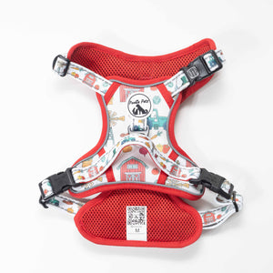 Comfort Explorer Dog Harness: FARM Pattern