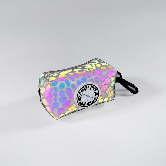 Reflective Poop Bag Dispenser with Pebble Pattern - Pookie Pets