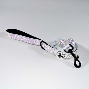 REFLECTIVE Dog Leash: LEOPARD Pattern