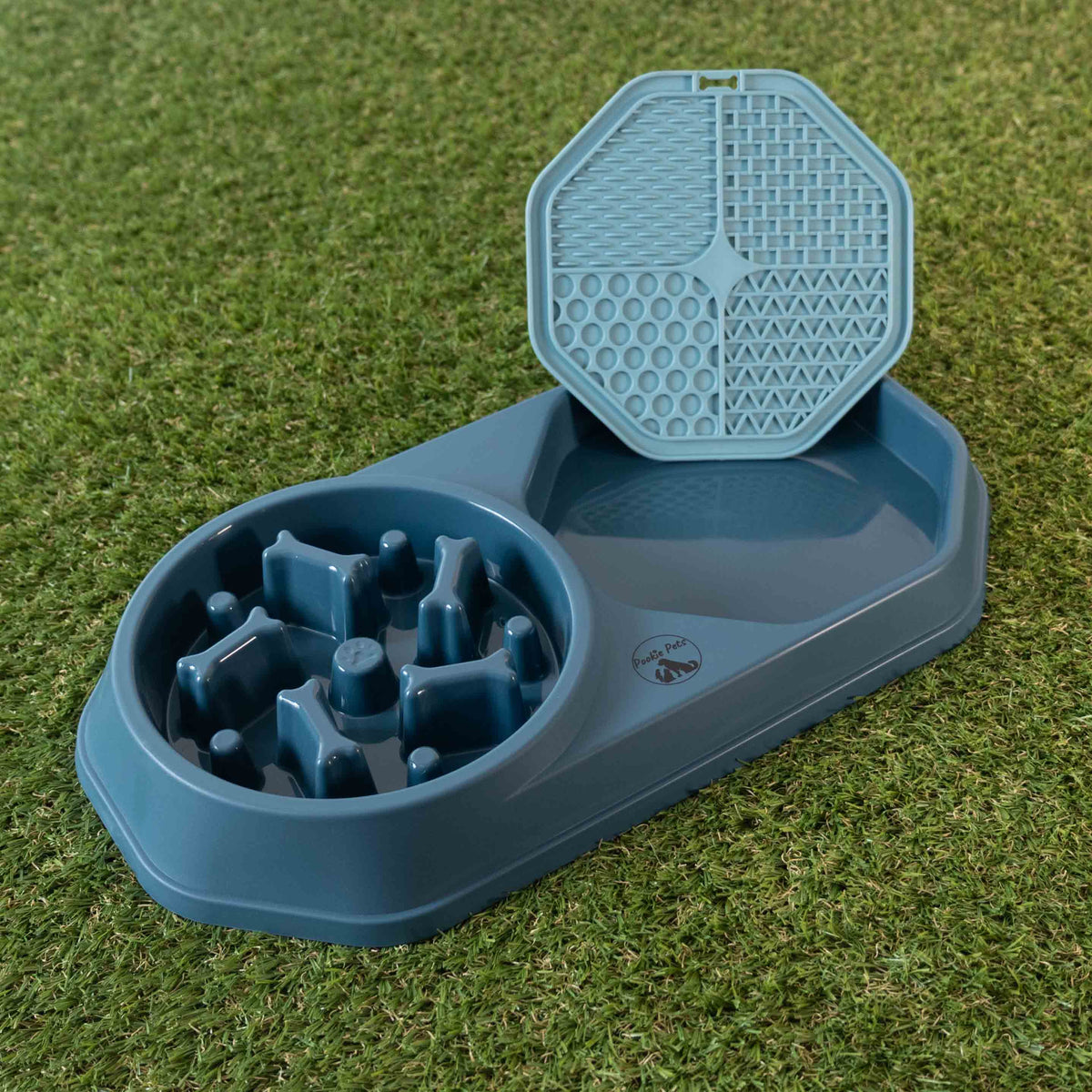 Slow Feeder & Lick Mat Dog Bowl