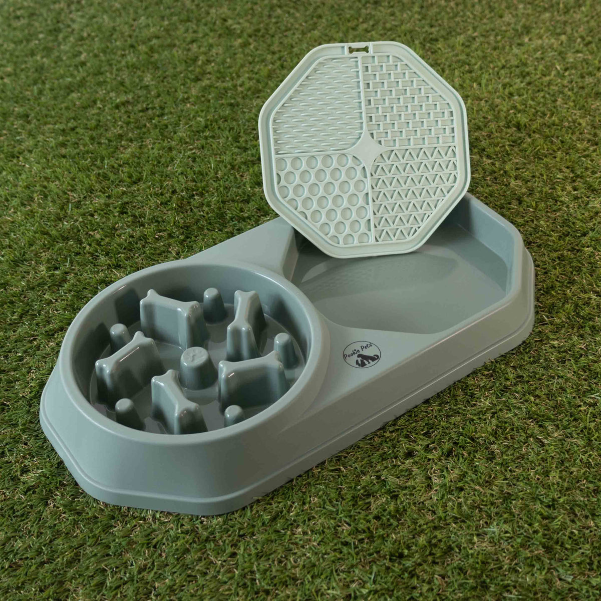 Slow Feeder & Lick Mat Dog Bowl
