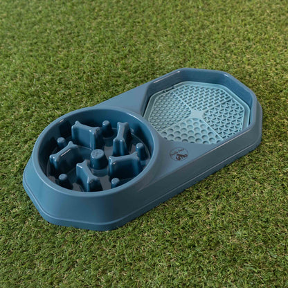Slow Feeder & Lick Mat Dog Bowl