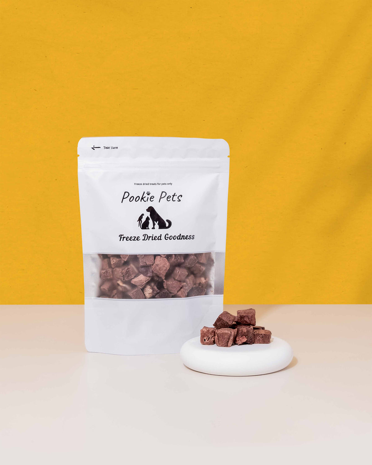 Freeze Dried Kangaroo Lung – Hypoallergenic Training Treats For Cats and Dogs