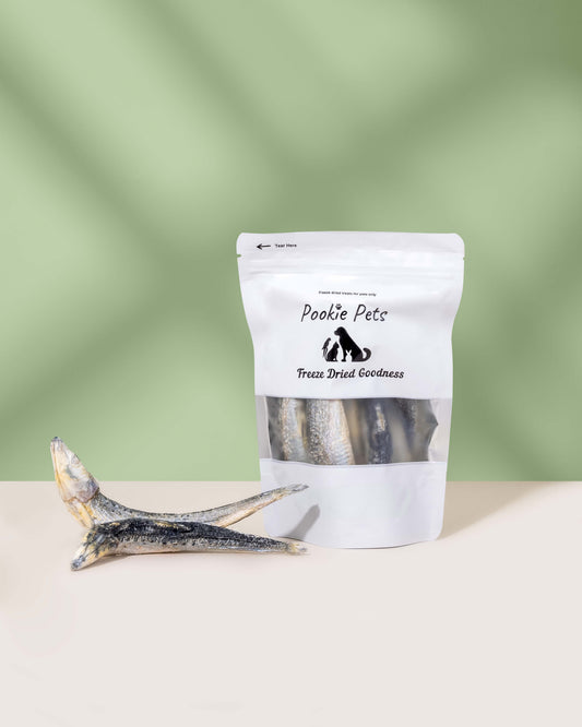 Freeze Dried Whole Sardines Pet Treats for Cats & Dogs
